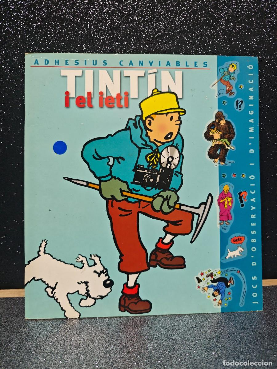 Pegatinas de colecci&oacute;n: REVISTA DE STICKERS TINTIN I EL LETI EN CATALA