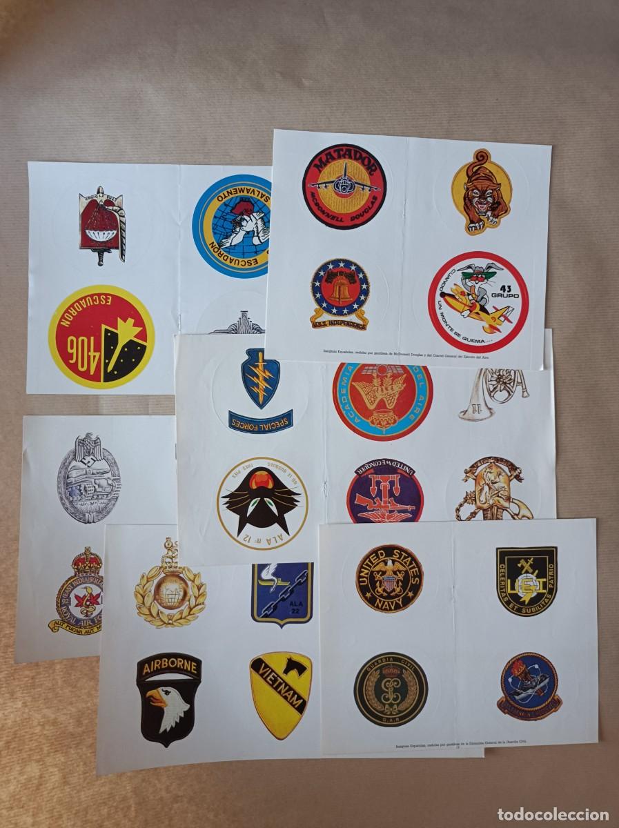 Pegatinas de colecci&oacute;n: PEGATINAS PARCHES EMBLEMAS Y ESCUDOS MILITARES