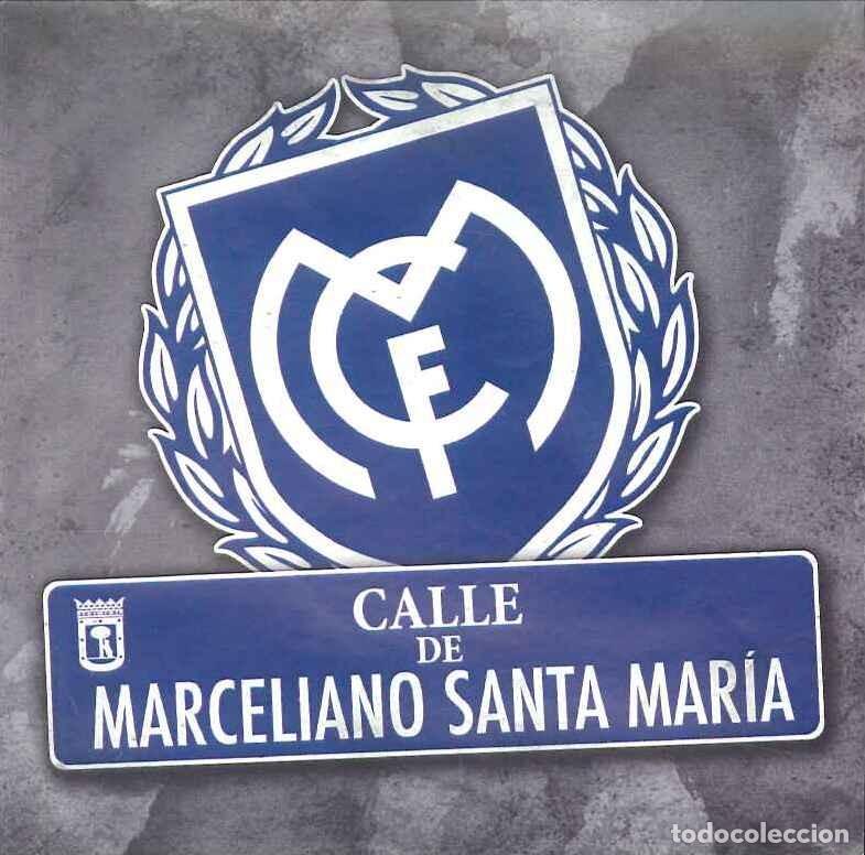 Pegatinas de colecci&oacute;n: PEGATINA - ADHESIVO - FUTBOL - REAL MADRID - ULTRA SUR - CALLE DE MARCELIANO SANTA MARIA
