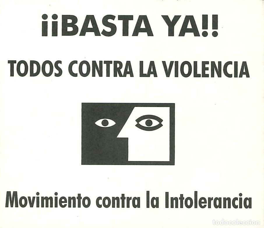 Pegatinas de colecci&oacute;n: PEGATINA - ADHESIVO - POLITICA - SINDICATO - VARIOS - MOVIMIENTO CONTRA LA INTOLERANCIA (NUEVA)