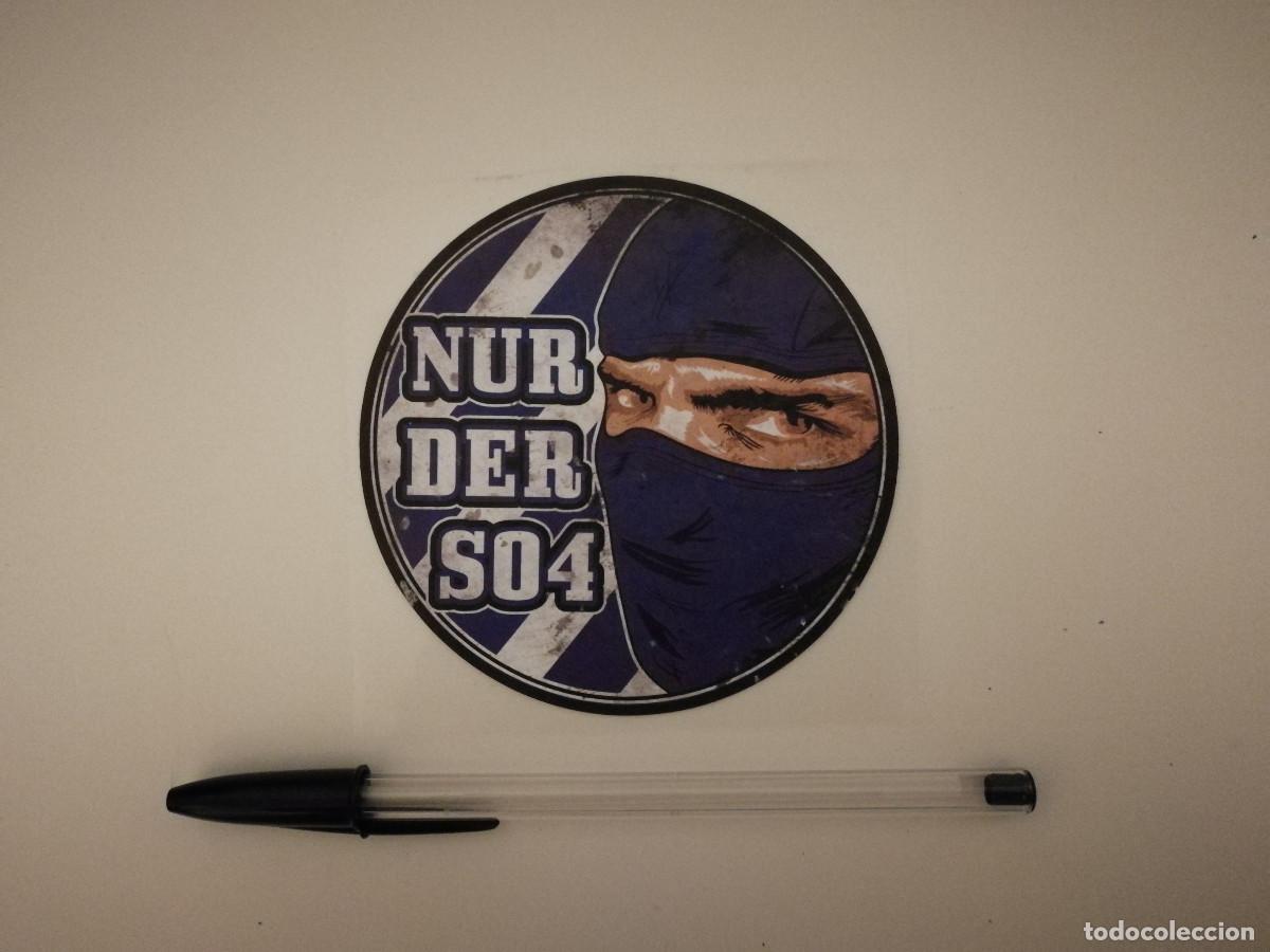 Pegatinas de colecci&oacute;n: PEGATINA ORIGINAL - Nur der FC Schalke 04 - ULTRAS GERMANY - FUTBOL