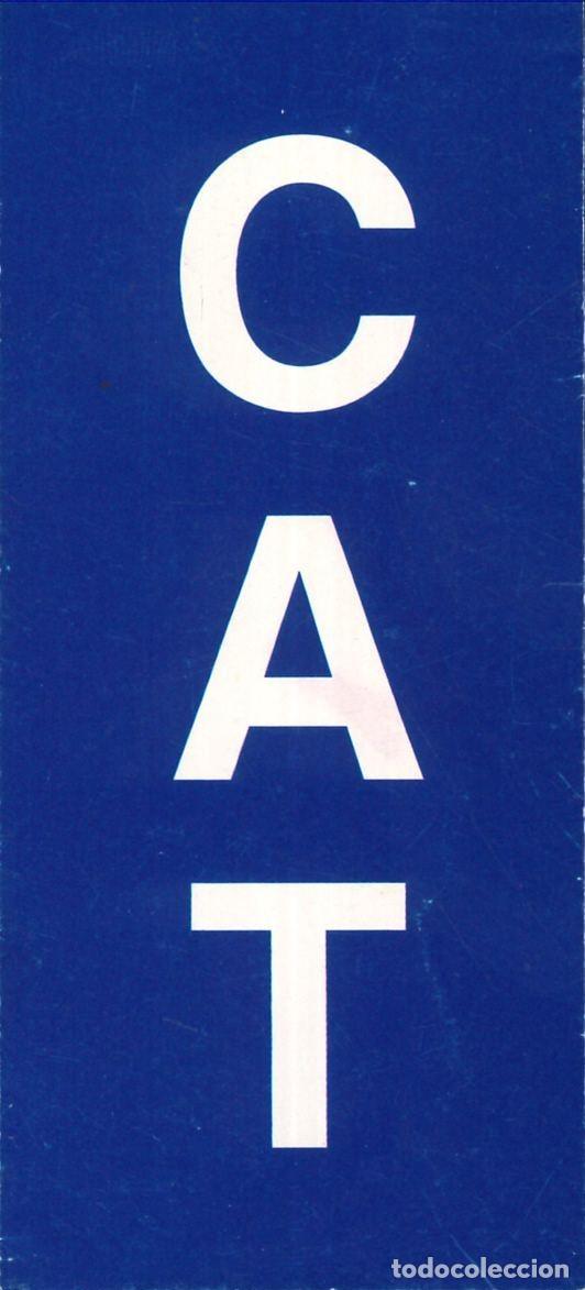 Pegatinas de colecci&oacute;n: PEGATINA - ADHESIVO - POLITICA - CATALU&Ntilde;A - CATALANAS - CAT (NUEVA - SIN PEGAR)