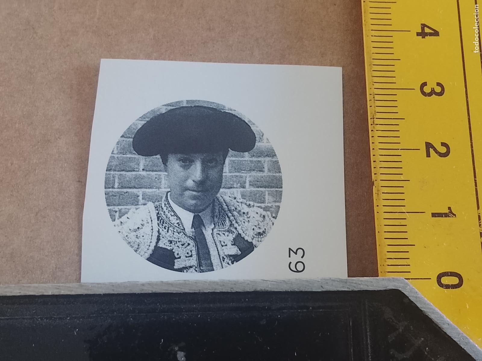Pegatinas de colecci&oacute;n: PEGATINA CROMO ADHESIVO - TROQUELADA - TORERO EL VITI