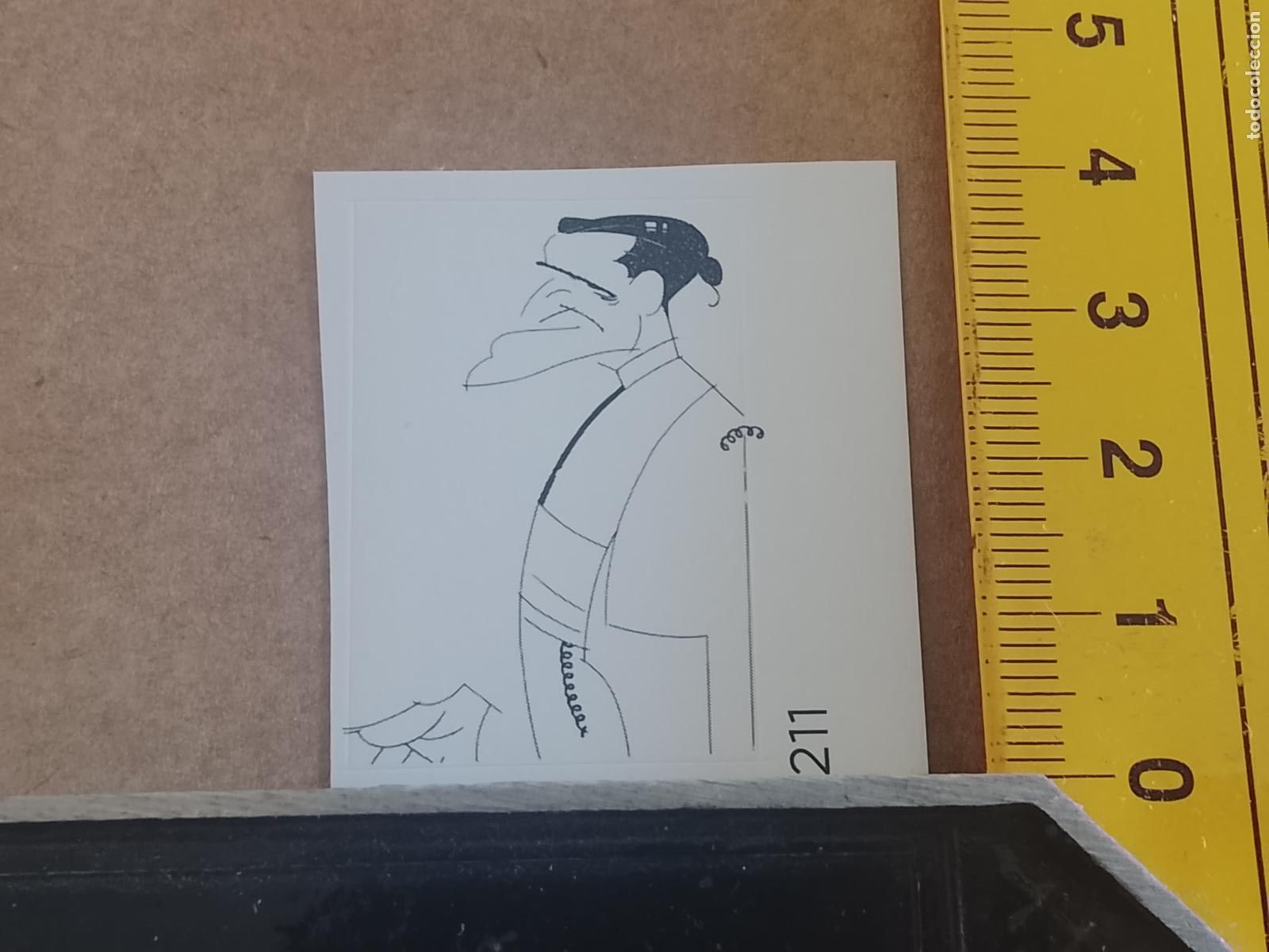 Pegatinas de colecci&oacute;n: PEGATINA CROMO ADHESIVO - TROQUELADA - CARICATURA TORERO BELMONTE