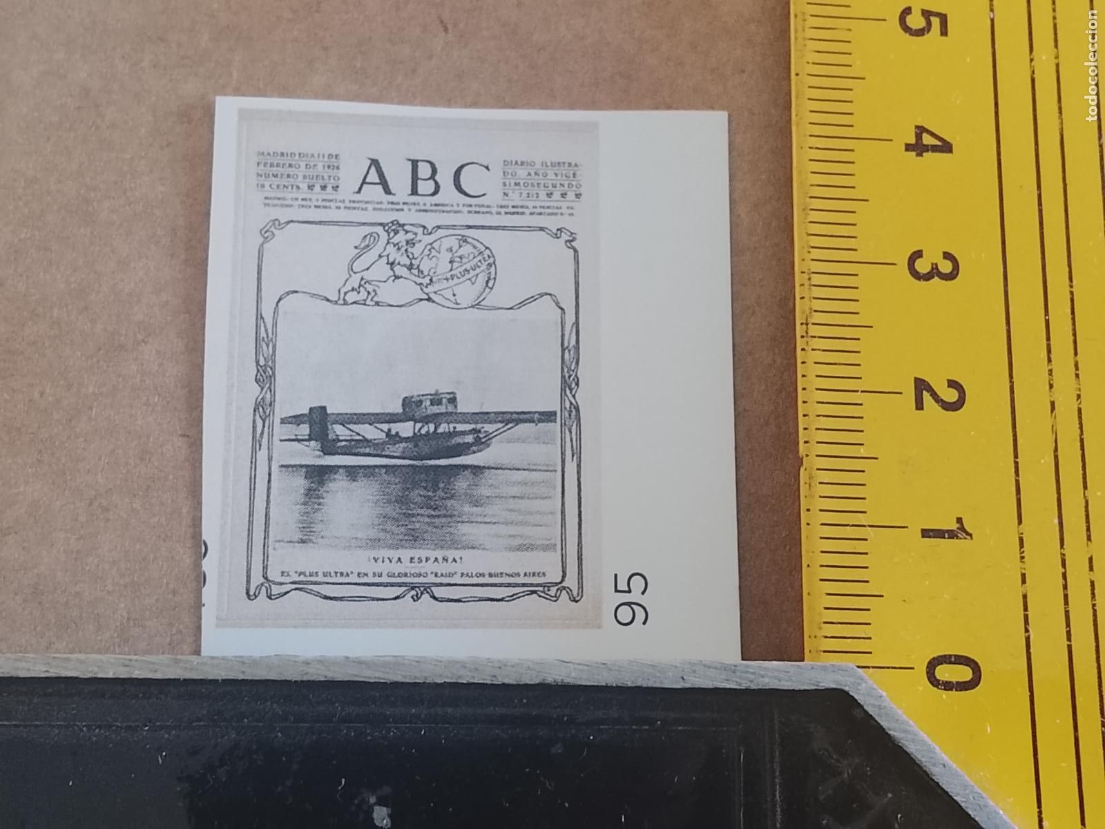 Pegatinas de colecci&oacute;n: PEGATINA CROMO ADHESIVO - TROQUELADA - HIDRO AVION PLUS ULTRA HIDROAVION CRUZO ATLANTICO