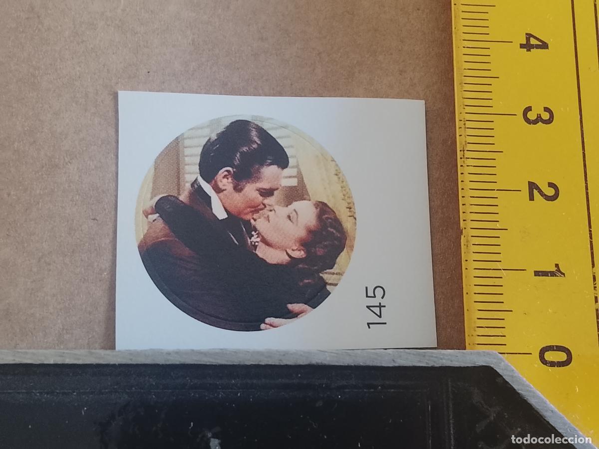 Pegatinas de colecci&oacute;n: PEGATINA CROMO ADHESIVO - TROQUELADA - CINE LO QUE EL VIENTO SE LLEVO