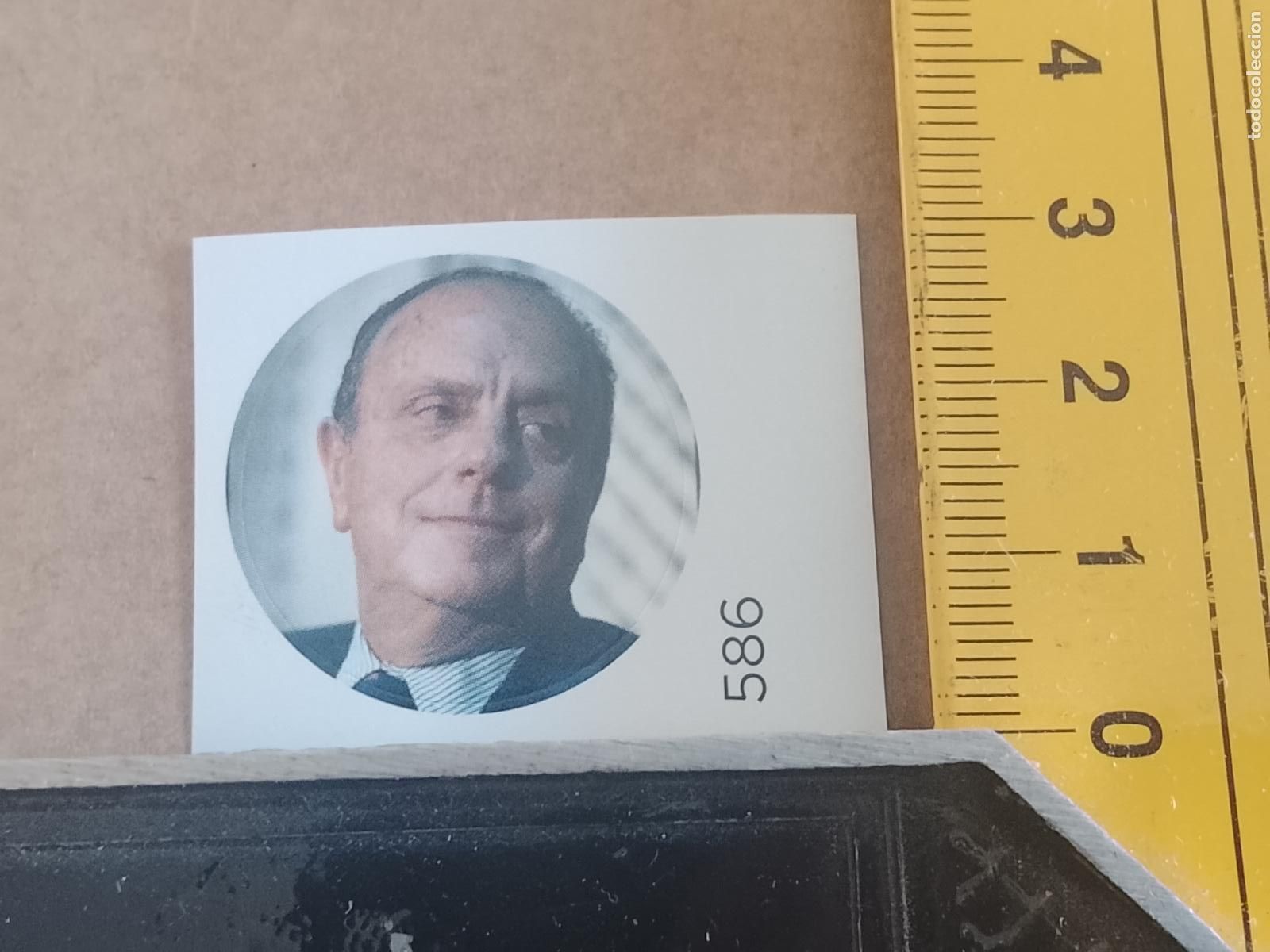 Pegatinas de colecci&oacute;n: PEGATINA CROMO ADHESIVO - TROQUELADA - POLITICA MANUEL FRAGA