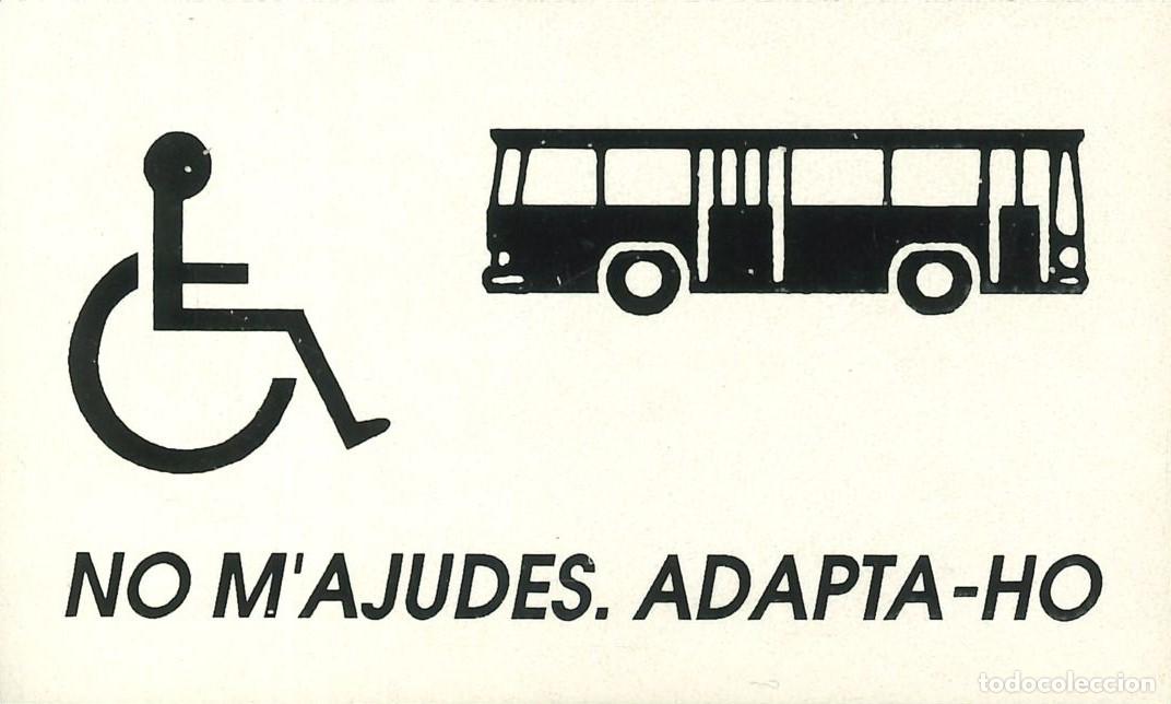 Pegatinas de colecci&oacute;n: PEGATINA - ADHESIVO - CATALANA - NO M'AJUDES - ADAPTA-HO