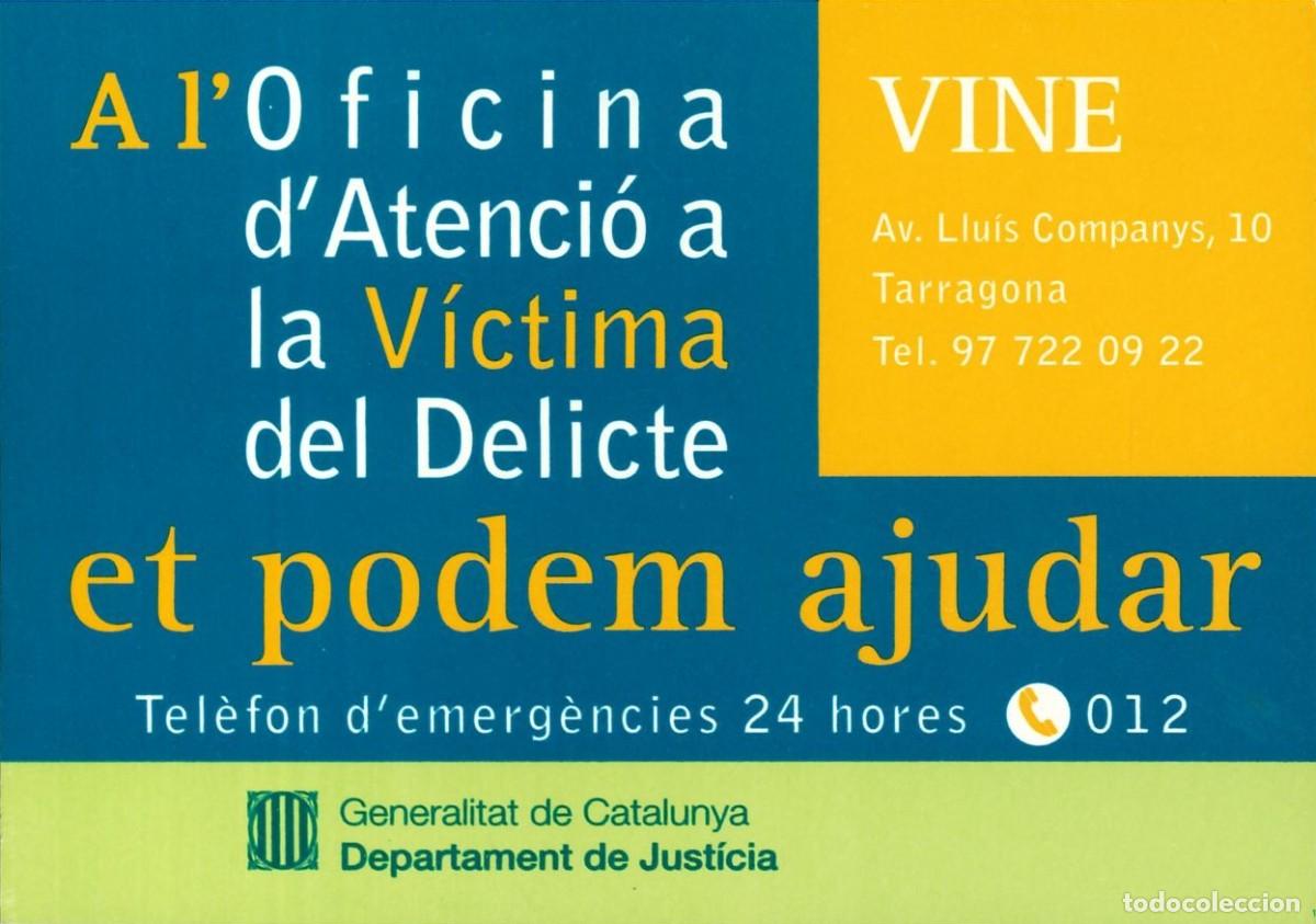 Pegatinas de colecci&oacute;n: PEGATINA - ADHESIVO - CATALANA - A L'OFICINA D'ATENCIO A LA VICTIMA DEL DELICTE ET PODEM AJUDAR