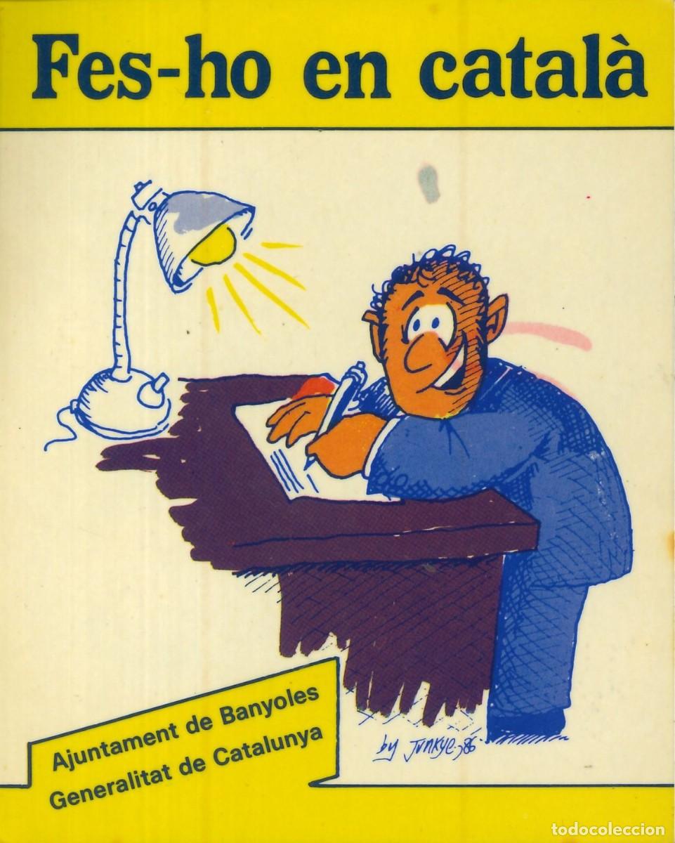 Pegatinas de colecci&oacute;n: PEGATINA - ADHESIVO - CATALANA - AJUNTAMENT DE BANYOLES - FES-HO EN CATALA