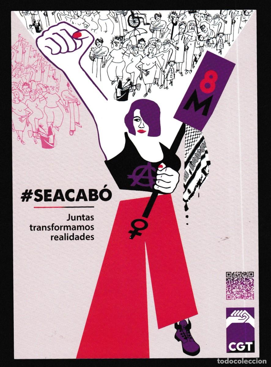 Pegatinas de colecci&oacute;n: Pegatina grande se acab&oacute; juntas transformamos realidades CGT