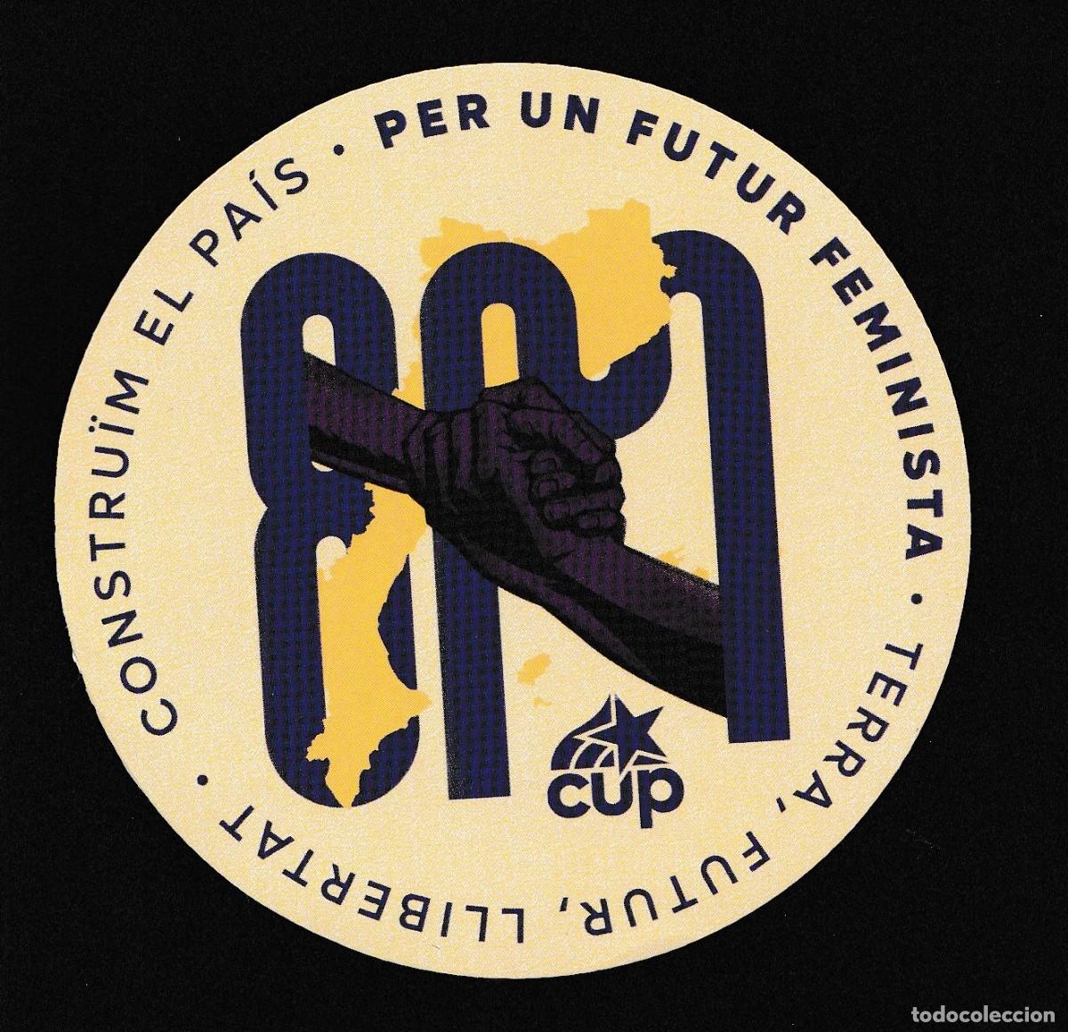 Pegatinas de colecci&oacute;n: Pegatina Politica per un futur feminista CUP