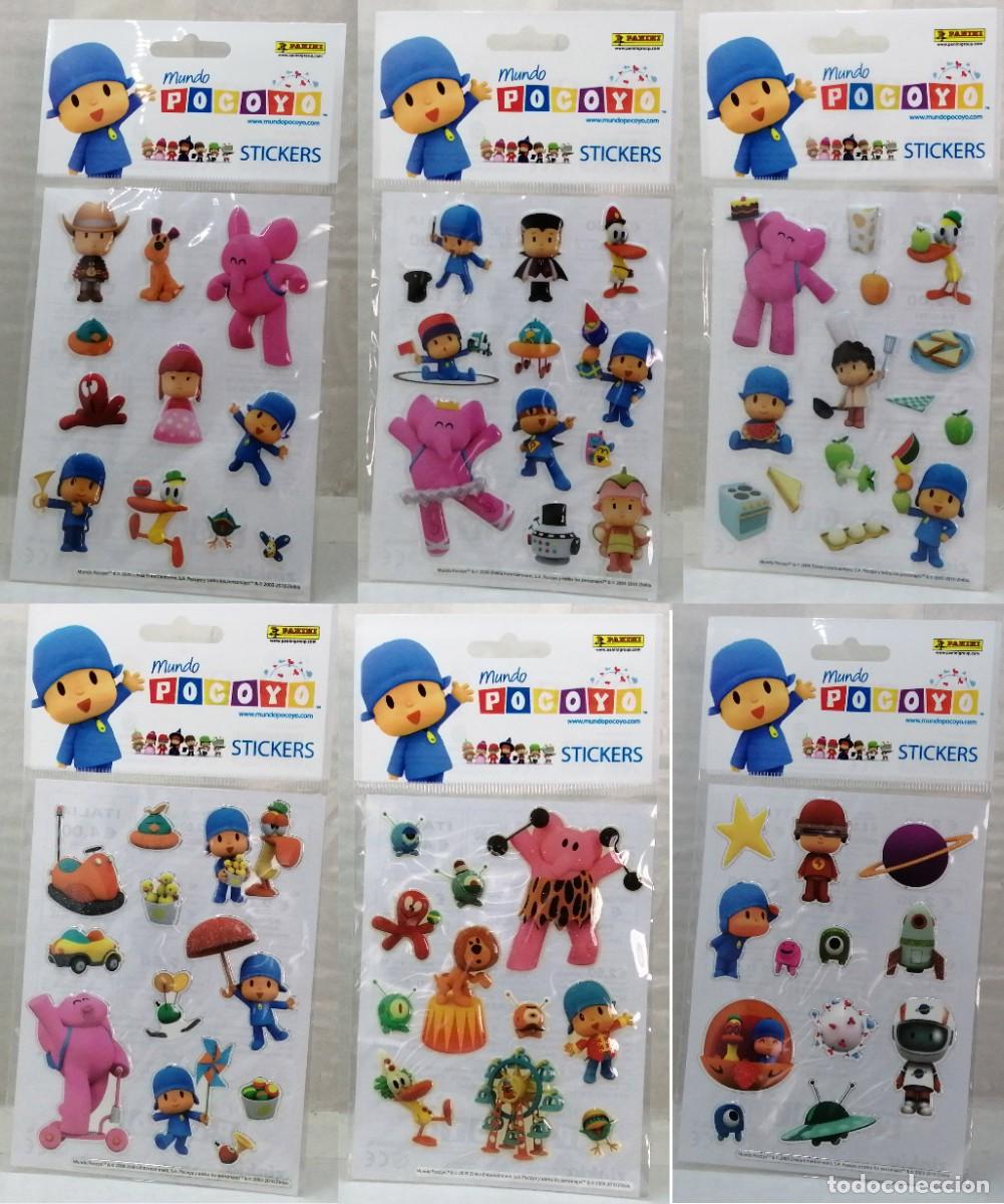 Pegatinas de colecci&oacute;n: Pack stickers Mundo Pocoyo SIN ABRIR Panini nuevo