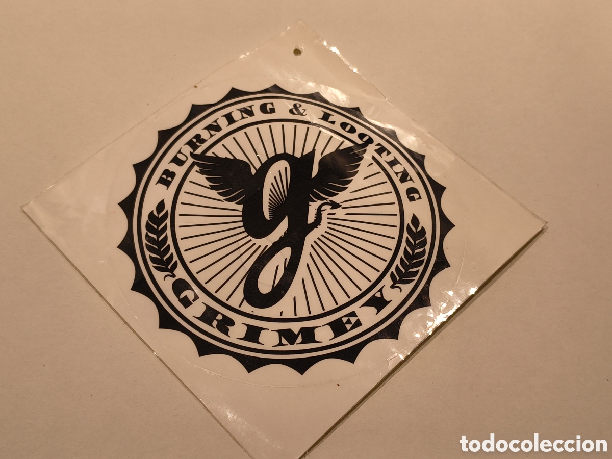 Pegatinas de colecci&oacute;n: PEGATINA BURNING & LOOTING. GRIMEY - Foto 1