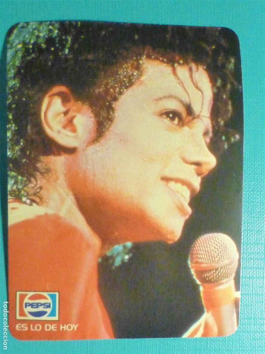 Pegatinas de colecci&oacute;n: Pegatina Adhesivo Colecci&oacute;n Exclusiva Michael Jackson Tour Mundial 88 A&ntilde;o 1988, 4 de 4 - Pepsi Cola