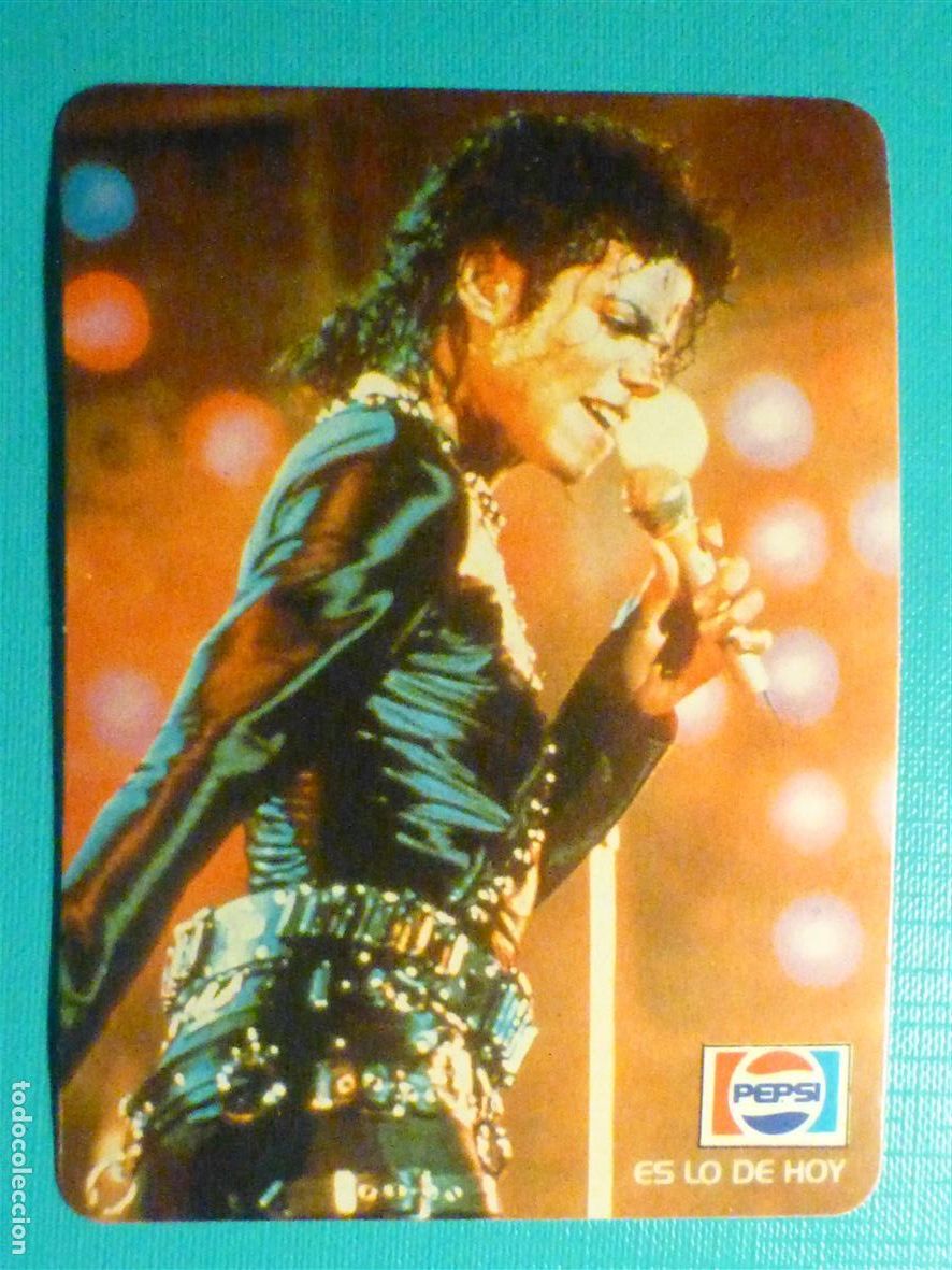 Pegatinas de colecci&oacute;n: Pegatina Adhesivo Colecci&oacute;n Exclusiva Michael Jackson Tour Mundial 88 A&ntilde;o 1988, 1 de 4 - Pepsi Cola