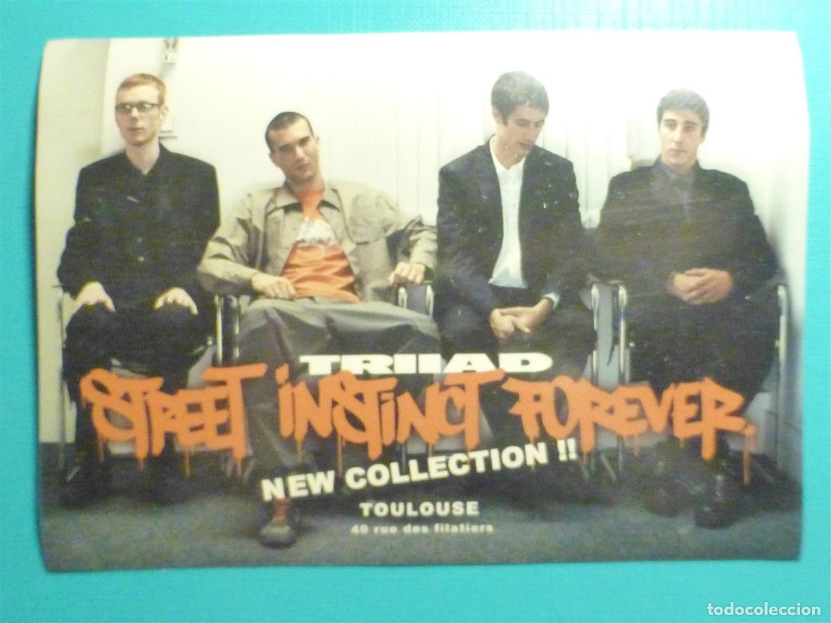 Pegatinas de colecci&oacute;n: Pegatina Adhesivo - Banda Musical Grupo - Triiad - Street Instict Forever -