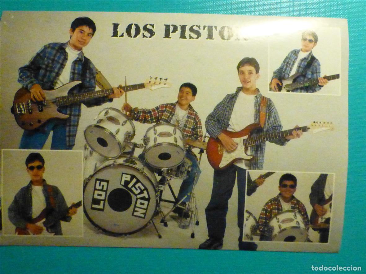 Pegatinas de colecci&oacute;n: Pegatina Adhesivo - Banda Musical Grupo - Los Pist&oacute;n - 16 x 11 cm.