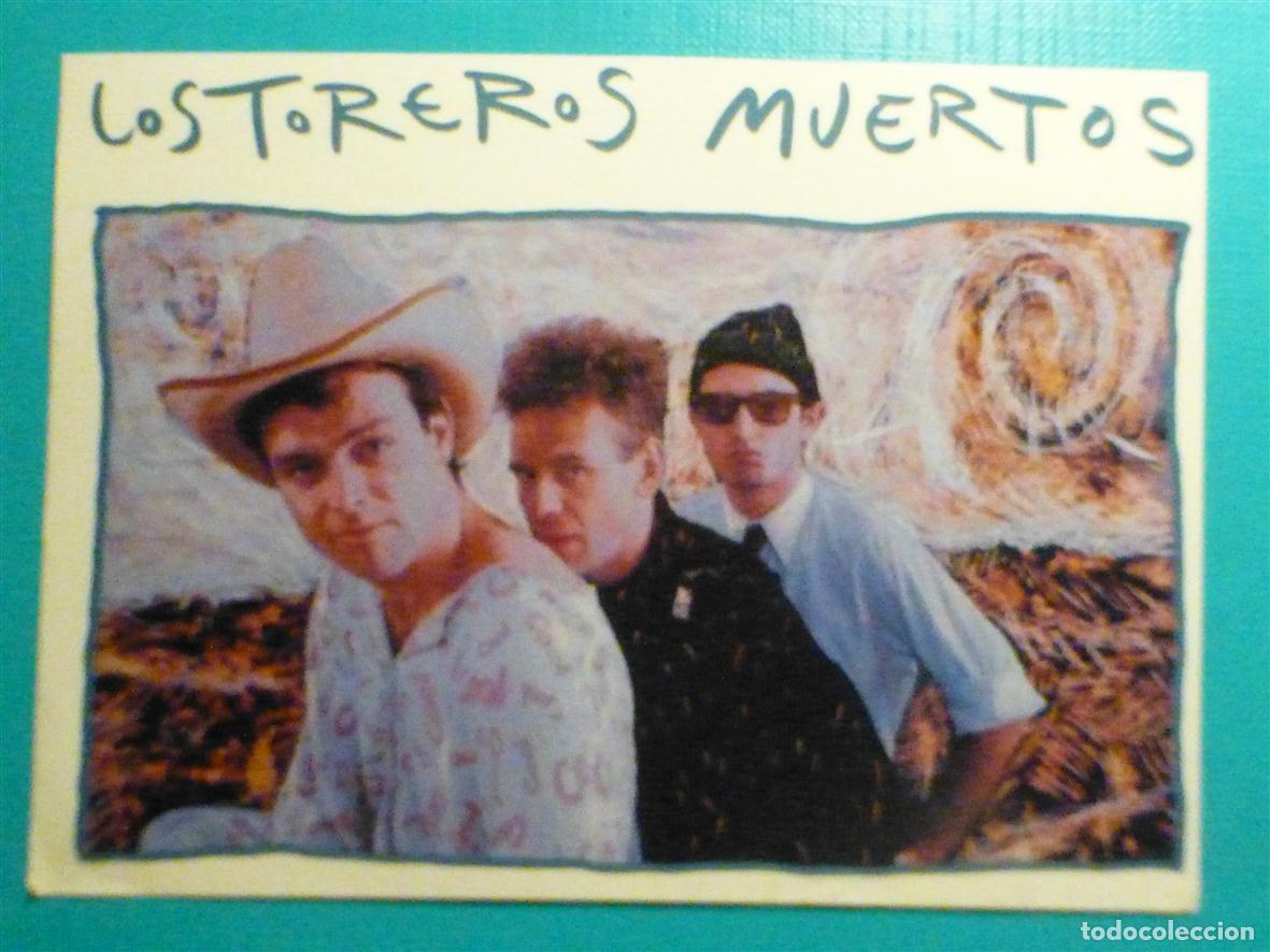 Pegatinas de colecci&oacute;n: Pegatina Adhesivo - Banda Musical - Grupo - Los Toreros Muertos - 14 x 10,5 cm.