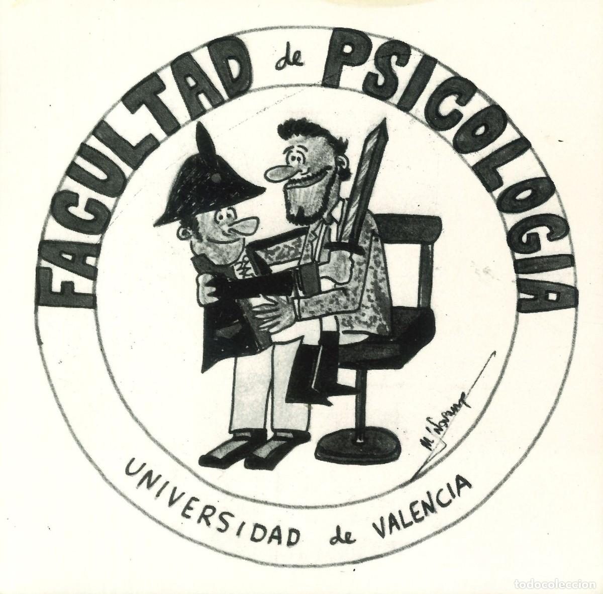 Pegatinas de colecci&oacute;n: PEGATINA - ADHESIVO - VALENCIANA - FACULTAD DE PSICOLOGIA - UNIVERSIDAD DE VALENCIA