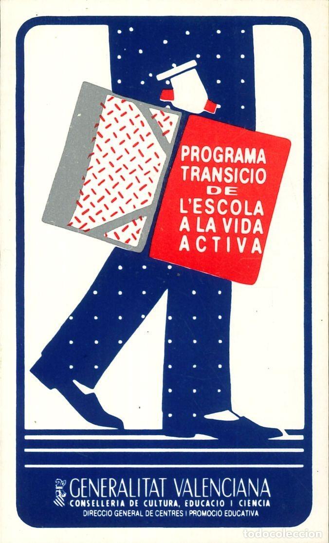 Pegatinas de colecci&oacute;n: PEGATINA - ADHESIVO - VALENCIANA - PROGRAMA TRANSICIO DE L'ESCOLA A LA VIDA ACTIVA