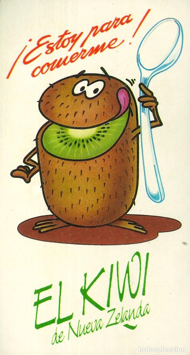 Pegatinas de colecci&oacute;n: PEGATINA - ADHESIVO - ALIMENTACI&Oacute;N - BEBIDAS - EL KIWI DE NUEVA ZELANDA - ESTOY PARA COMERME