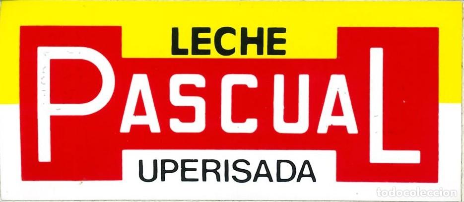 Pegatinas de colecci&oacute;n: PEGATINA - ADHESIVO - ALIMENTACI&Oacute;N - BEBIDAS - LECHE - PASCUAL UPERISADA