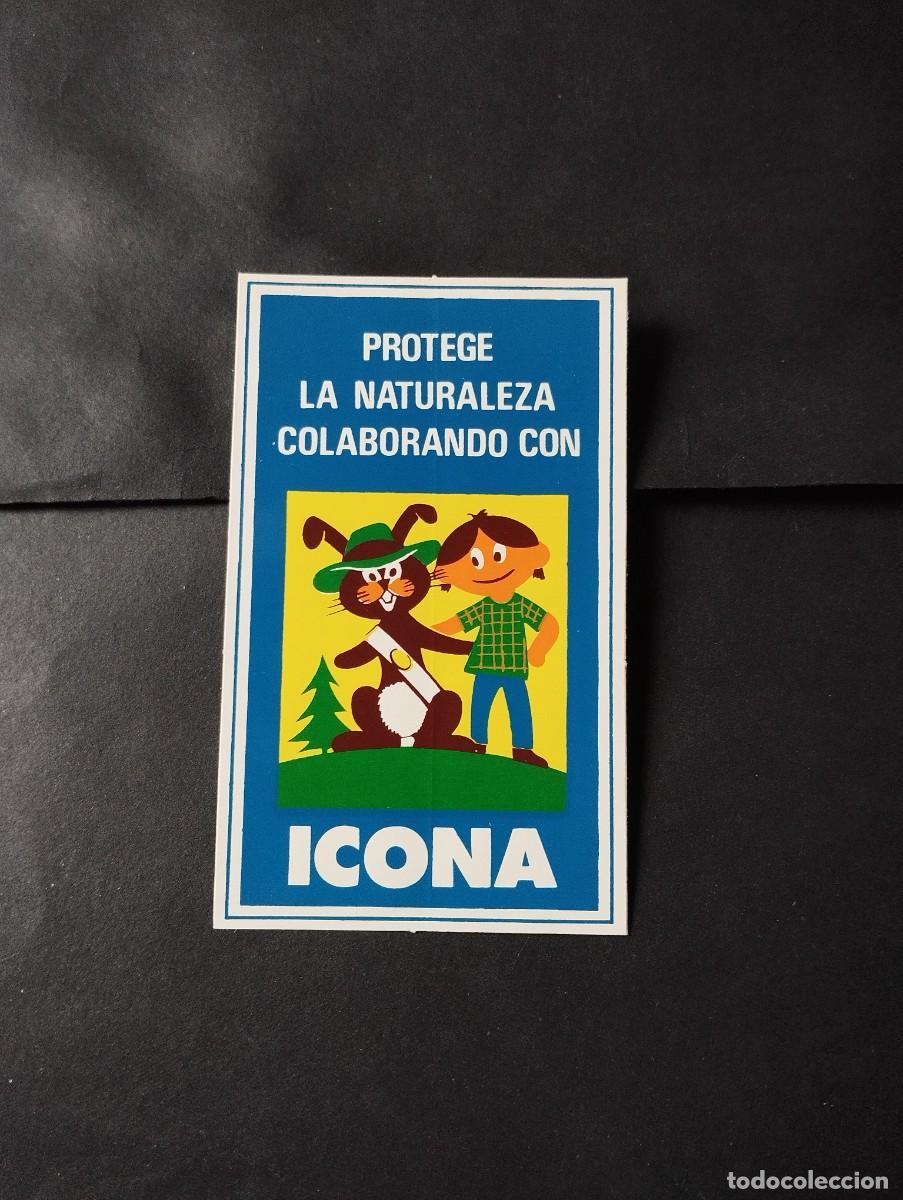 Pegatinas de colecci&oacute;n: PEGATINA DE ICONA PROTEGE LA NATURALEZA - LA DE LA FOTO VER TODAS MIS POSTALES