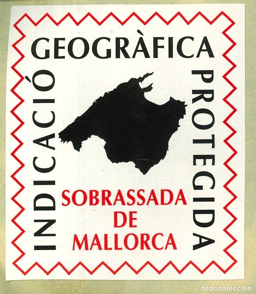 Pegatinas de colecci&oacute;n: PEGATINA - ADHESIVO - ALIMENTACI&Oacute;N - SOBRASADA DE MALLORCA