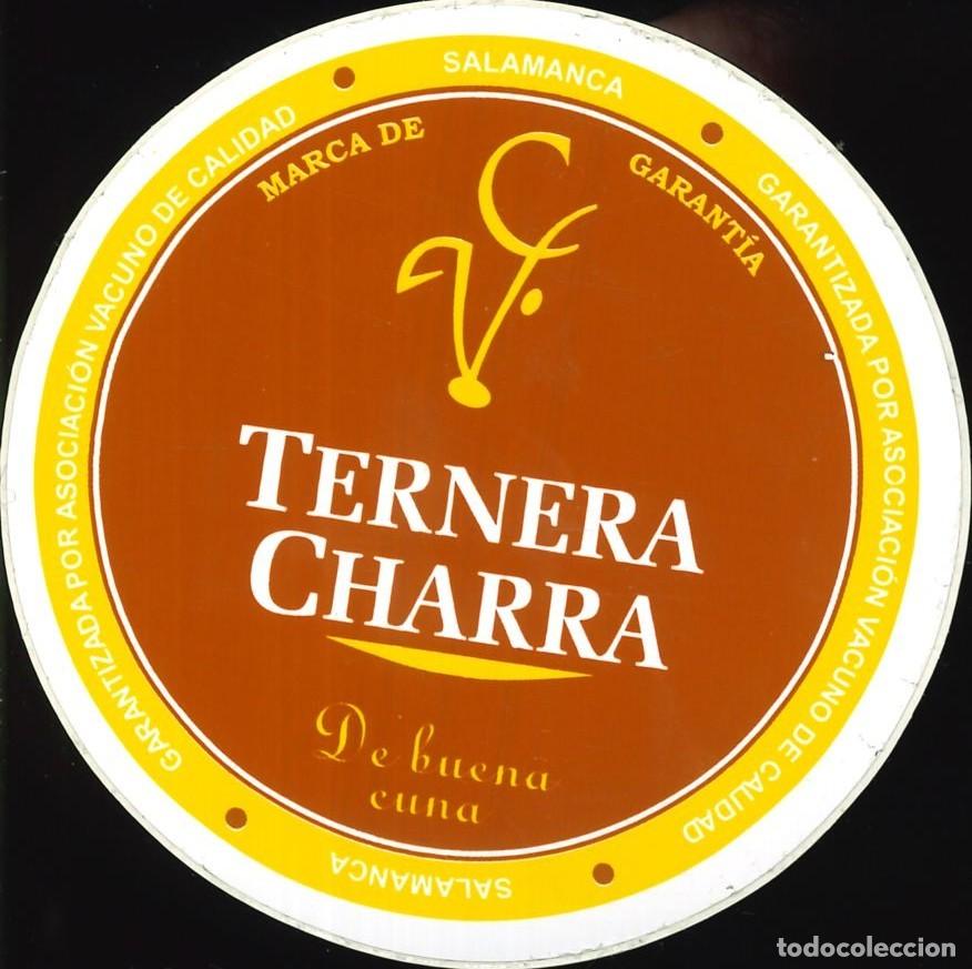 Pegatinas de colecci&oacute;n: PEGATINA - ADHESIVO - ALIMENTACI&Oacute;N - TERNERA CHARRA - SALAMANCA