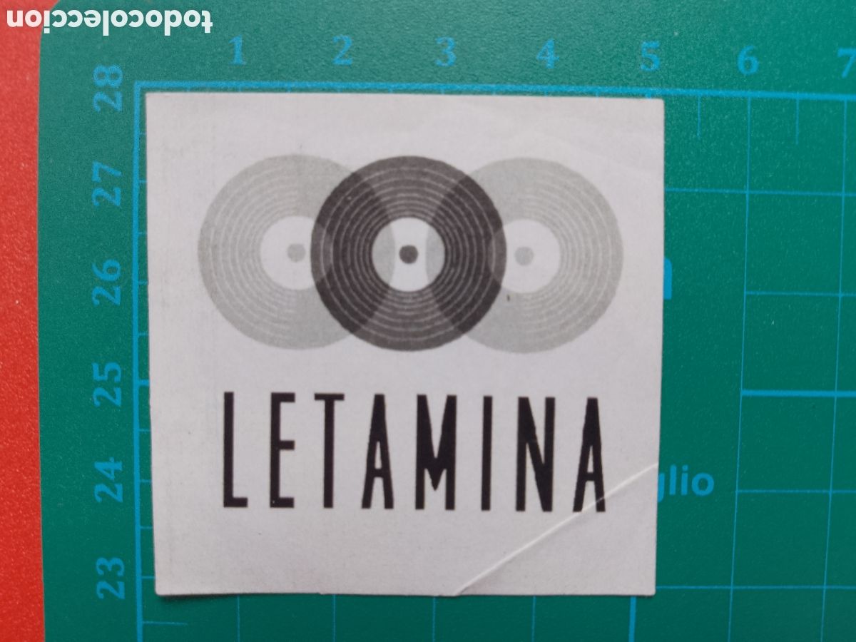 Pegatinas de colecci&oacute;n: LETAMINA . PEGATINA . STICKER - Foto 1