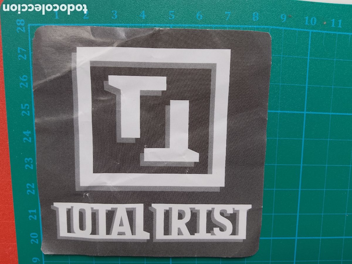 Pegatinas de colecci&oacute;n: TOTAL TRIST. PEGATINA . STICKER