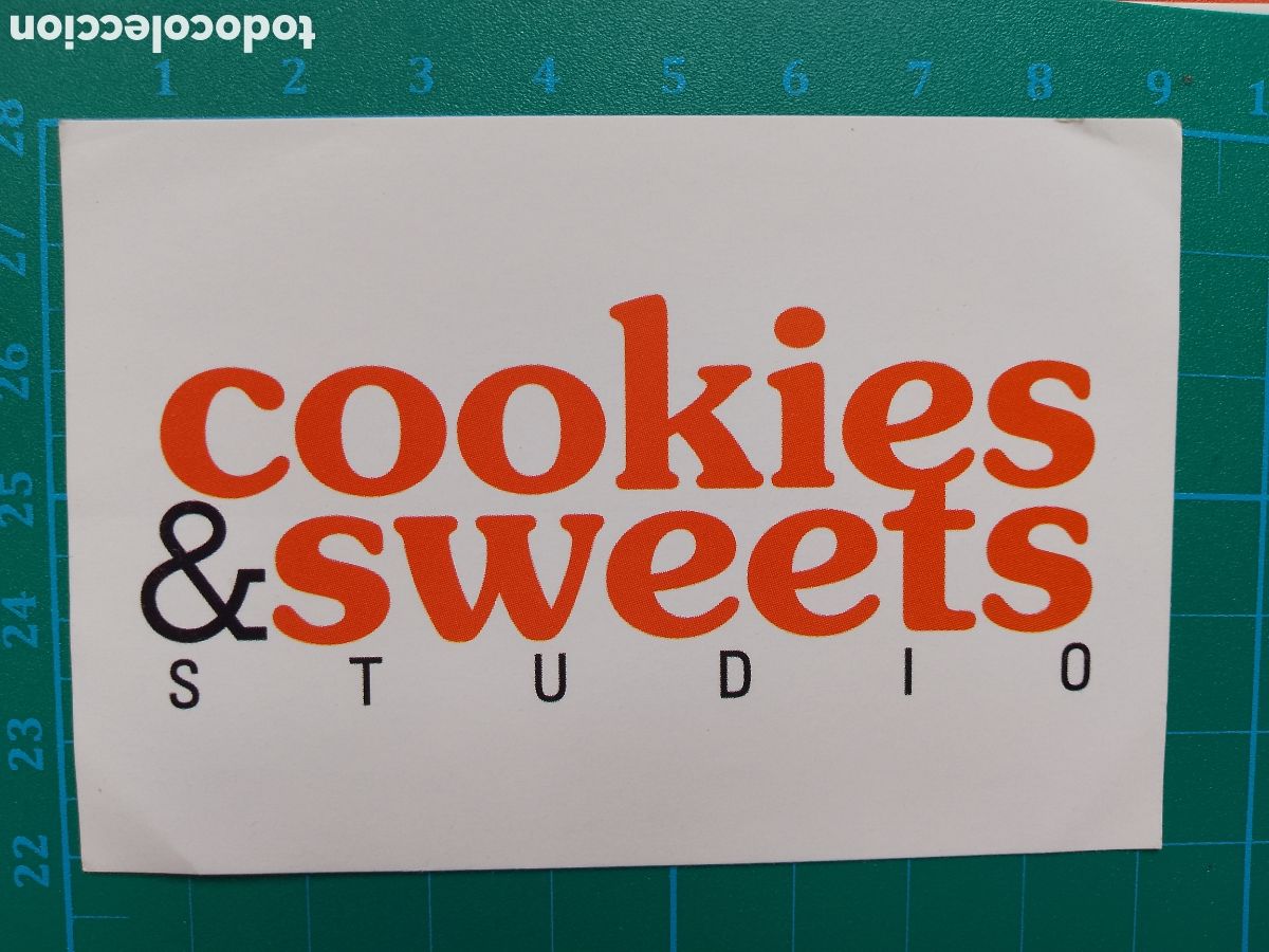 Pegatinas de colecci&oacute;n: COOKIES % SWEETS . PEGATINA . STICKER