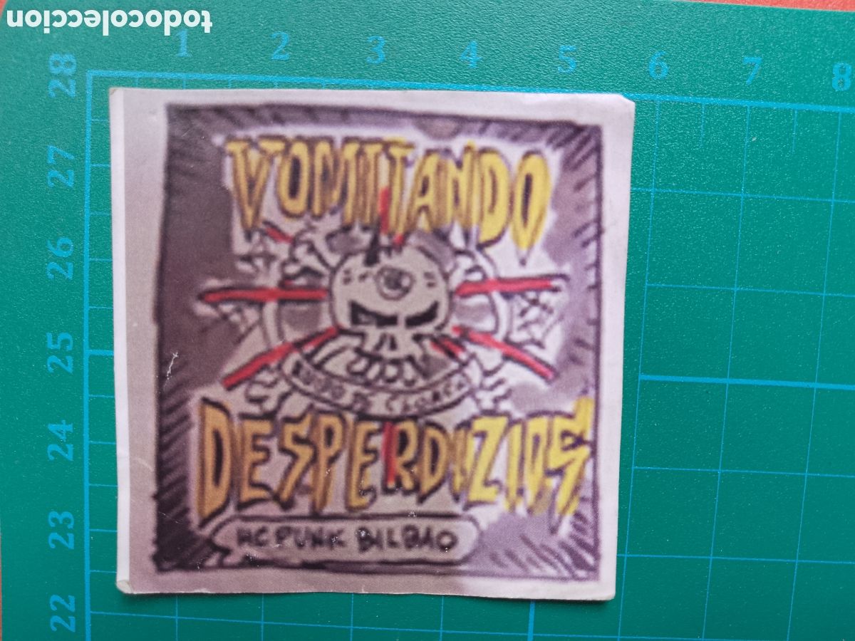 Pegatinas de colecci&oacute;n: vomitando desperdicios - HC PUNK - BILBAO