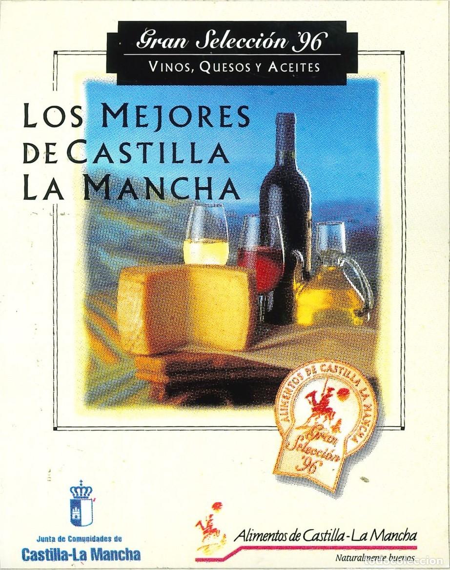 Pegatinas de colecci&oacute;n: PEGATINA - ADHESIVO - ALIMENTACI&Oacute;N - VINOS, QUESOS Y ACEITES - GRAN SELECCION '96