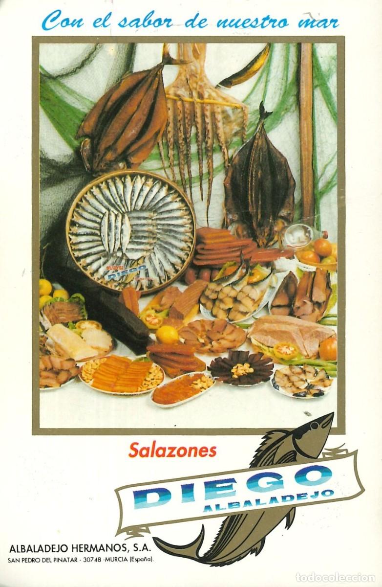 Pegatinas de colecci&oacute;n: PEGATINA - ADHESIVO - ALIMENTACI&Oacute;N - SALAZONES DIEGO ALBALADEJO - SAN PEDRO DEL PINATAR (MURCIA)