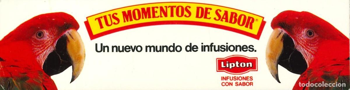 Pegatinas de colecci&oacute;n: PEGATINA - ADHESIVO - ALIMENTACI&Oacute;N - LIPTON - INFUSIONES CON SABOR