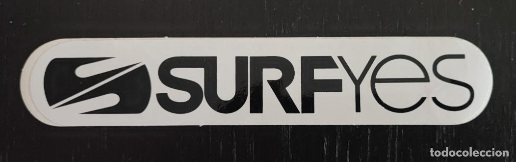 Pegatinas de colecci&oacute;n: PEGATINA SURFYES SURF YES