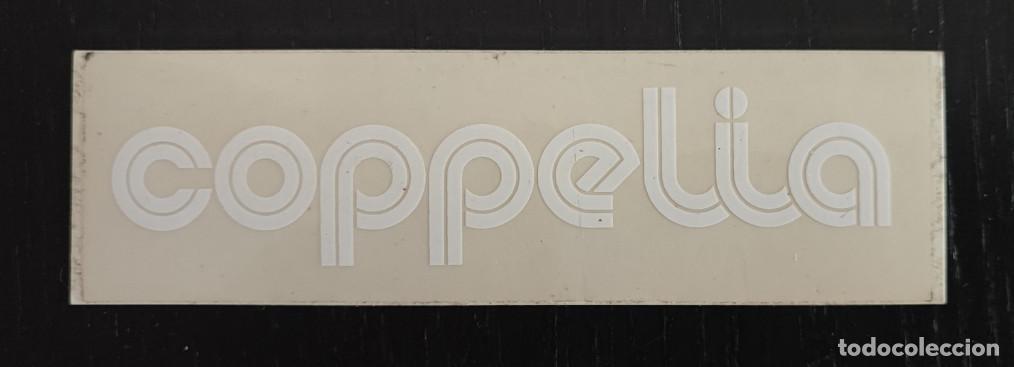 Pegatinas de colecci&oacute;n: PEGATINA, COPPELIA, A&Ntilde;OS 90