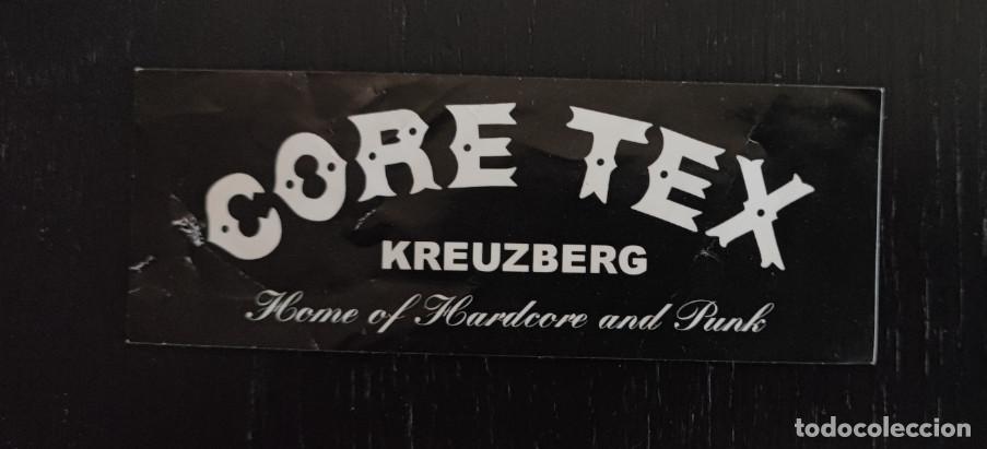 Pegatinas de colecci&oacute;n: PEGATINA DE CORETEX RECORDS, KREUZBERG PUNK, BERLIN 2000, NEGRA, 2&ordf;
