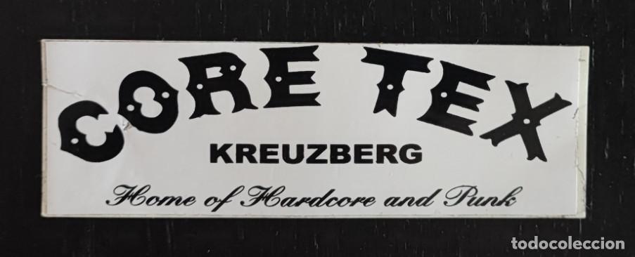 Pegatinas de colecci&oacute;n: PEGATINA DE CORETEX RECORDS, KREUZBERG PUNK, BERLIN 2000, BLANCA