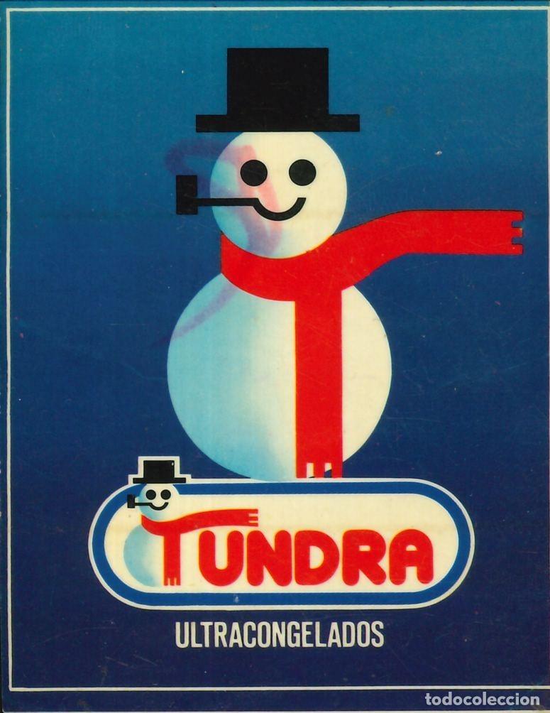 Pegatinas de colecci&oacute;n: PEGATINA - ADHESIVO - ALIMENTACI&Oacute;N - ULTRACONGELADOS TUNDRA
