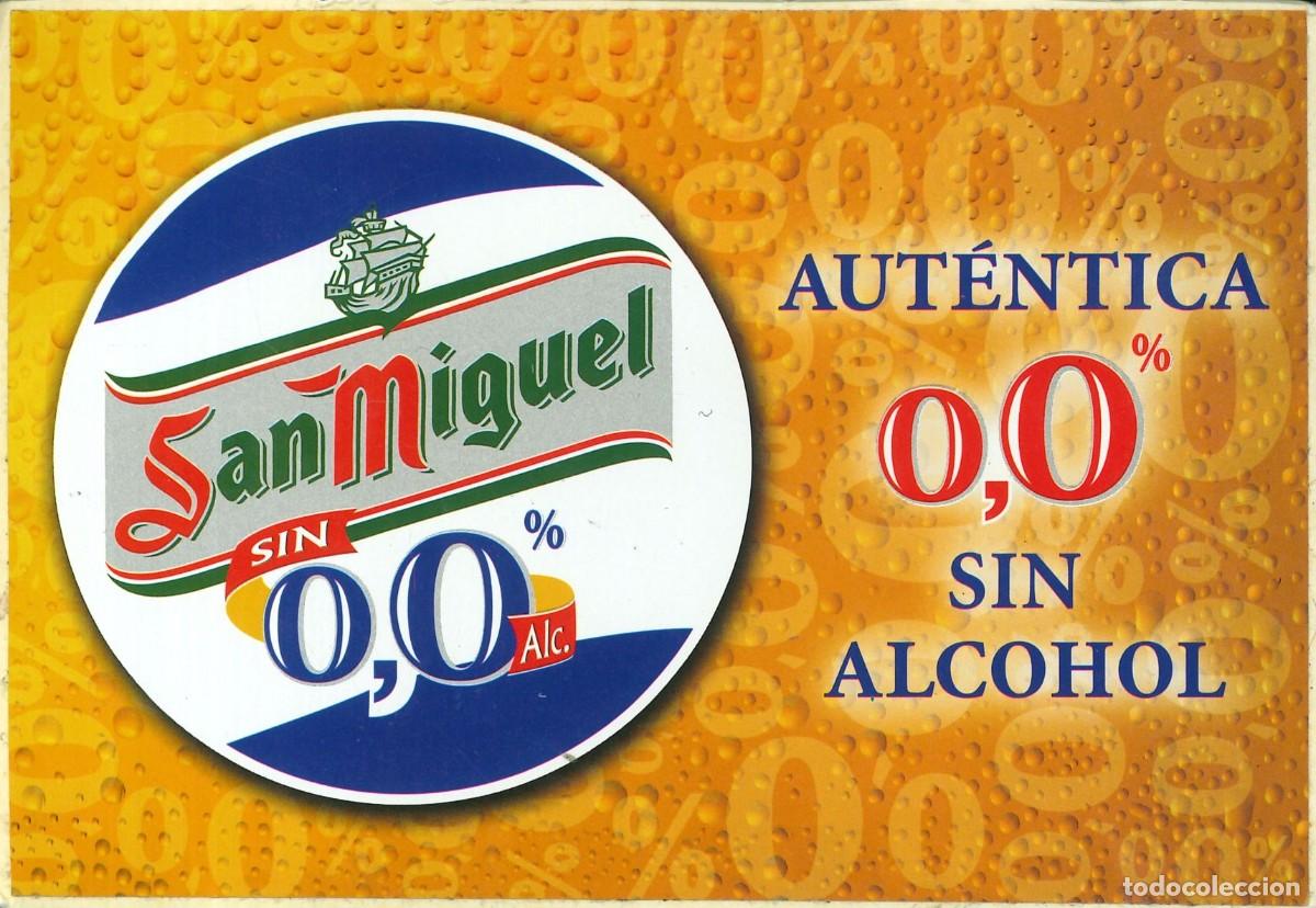 Pegatinas de colecci&oacute;n: PEGATINA - ADHESIVO - BEBIDAS - CERVEZA - SAN MIGUEL 0,0 - SIN ALCOHOL