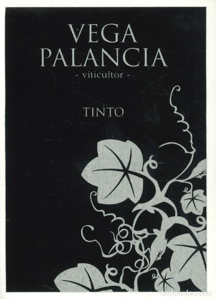 Pegatinas de colecci&oacute;n: PEGATINA - ADHESIVO - BEBIDAS - VEGA PALANCIA - VITICULTOR - TINTO - IGP CASTELLO