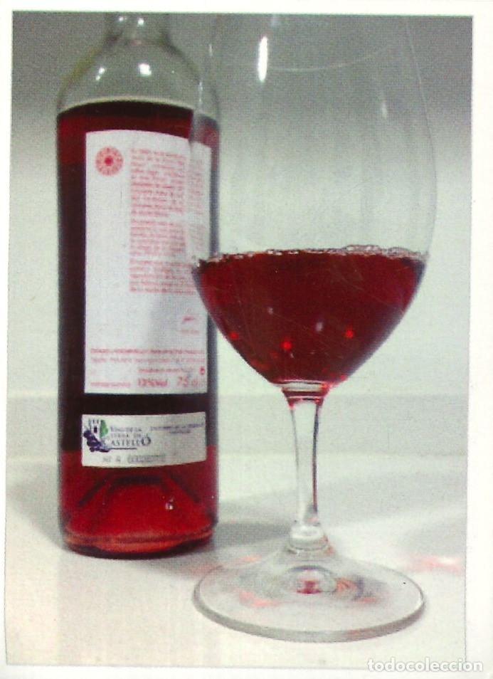 Pegatinas de colecci&oacute;n: PEGATINA - ADHESIVO - BEBIDAS - VINO ROSADO - IGP CASTELLO