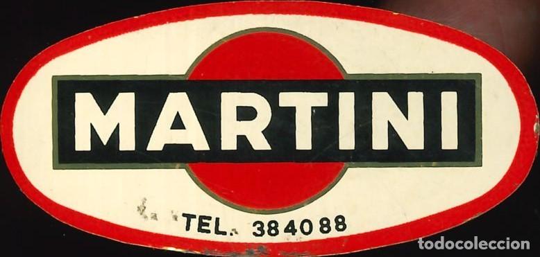 Pegatinas de colecci&oacute;n: PEGATINA - ADHESIVO - BEBIDAS - MARTINI (6'5 x 3 CMS.)