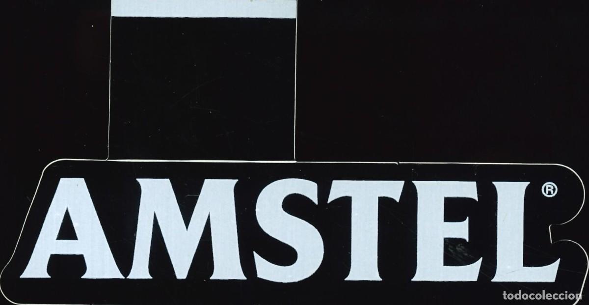Pegatinas de colecci&oacute;n: PEGATINA - ADHESIVO - BEBIDAS - CERVEZA - AMSTEL