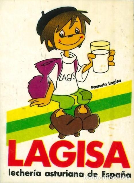Pegatinas de colecci&oacute;n: PEGATINA - ADHESIVO - BEBIDAS - LAGISA - LECHERIA ASTURIANA DE ESPA&Ntilde;A