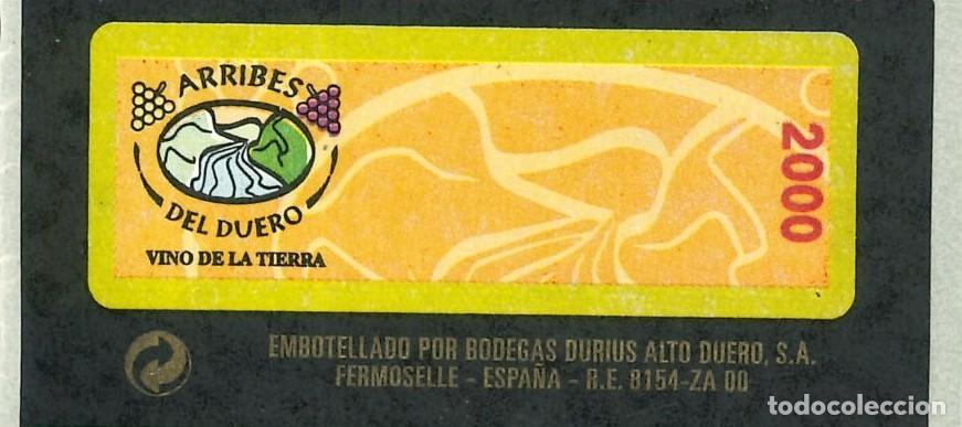 Pegatinas de colecci&oacute;n: PEGATINA - ADHESIVO - BEBIDAS - VINO - ARRIBES DEL DUERO - 2000 - VINO DE LA TIERRA