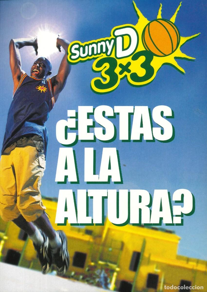 Pegatinas de colecci&oacute;n: PEGATINA - ADHESIVO - BEBIDAS - SUNNY D - 3x3 &iquest;ESTAS A LA ALTURA?